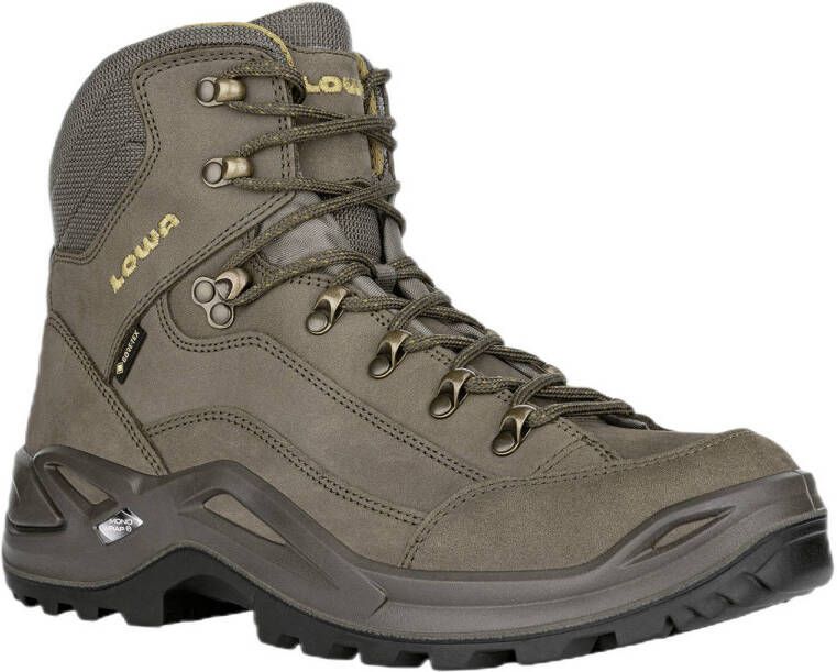 Lowa Renegade GTX Mid leren wandelschoenen olijfgroen