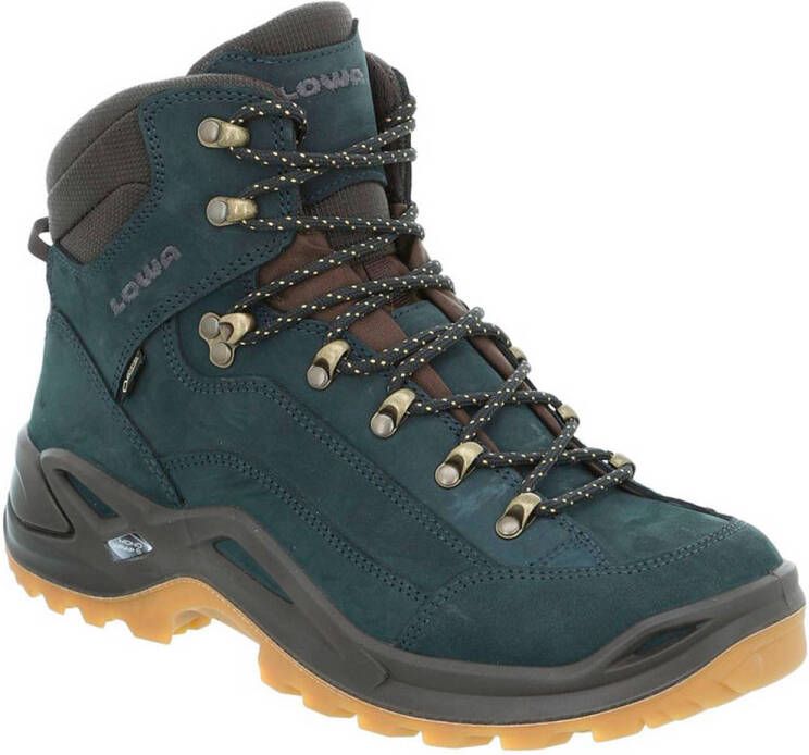 Lowa Renegade Mid GTX Wandelschoenen Marineblauw Middenbruin