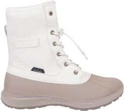 Luhta Tuttu snowboots met profielzool ecru zand