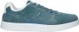 Lyle & Scott suède sneakers blauw - Thumbnail 1