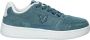 Lyle & Scott suède sneakers blauw Jongens Suede Effen 31 - Thumbnail 1