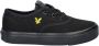 Lyle & Scott Wick Kids Zwart Jongens Textiel Logo 28 Sneakers - Thumbnail 1