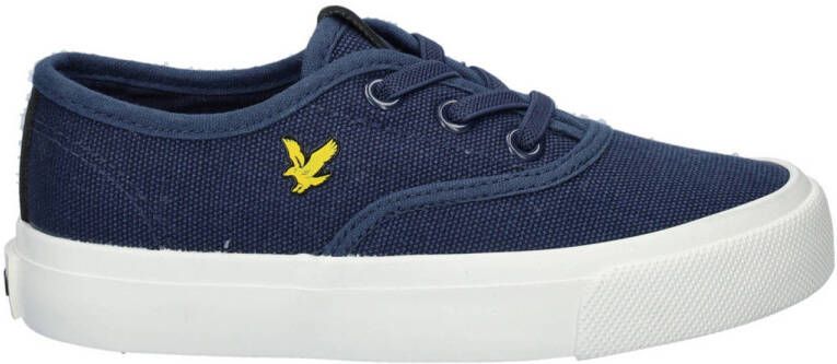 Lyle & Scott Wick Kids sneakers donkerblauw