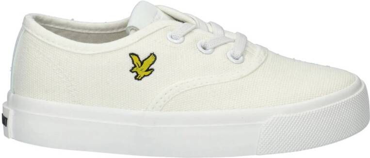 Lyle & Scott Wick Kids sneakers wit Jongens Textiel Logo 31