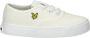 Lyle & Scott Wick Kids sneakers wit Jongens Textiel Logo 29 - Thumbnail 1