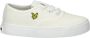 Lyle & Scott Wick Kids sneakers wit Jongens Textiel Logo 31 - Thumbnail 1