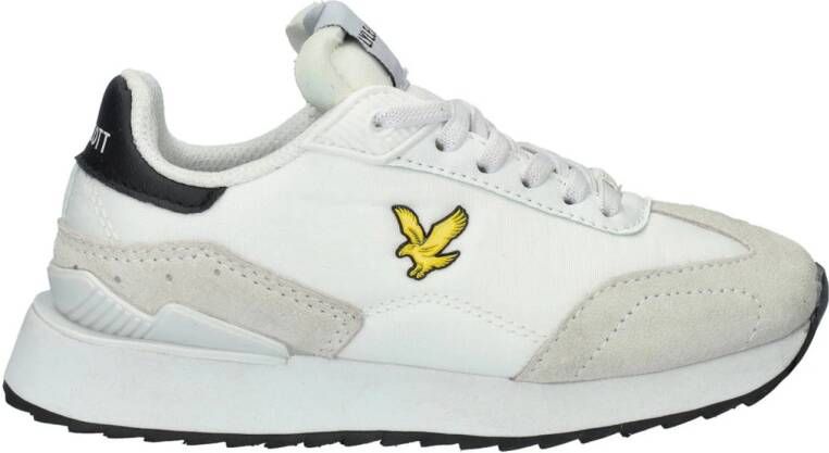 Lyle & Scott Wrath sneakers wit Jongens Textiel Logo 28