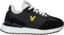 Lyle & Scott Wrath sneakers zwart Jongens Textiel Logo 31 - Thumbnail 1