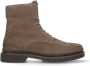 Manfield Heren Taupe suède veterboots - Thumbnail 1