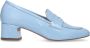 Manfield Dames Blauwe lakleren pumps - Thumbnail 1