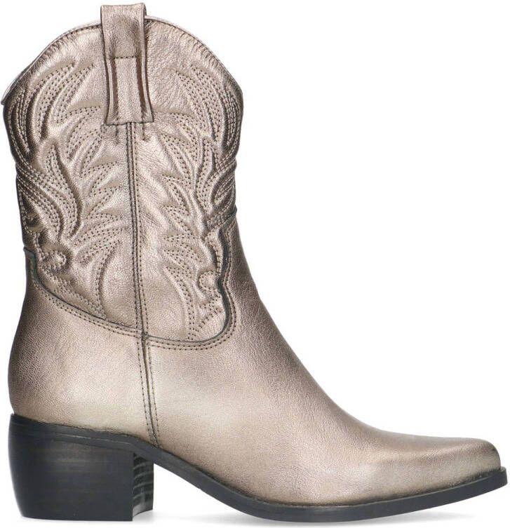 Gouden Manfield dames laarzen online kopen? Vergelijk op Schoenen.nl