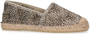 Manfield Espadrilles met cheetahprint