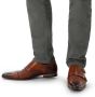 Manfield Black Label leren gespschoenen bruin - Thumbnail 1