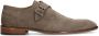 Manfield Heren Taupe suède gespschoenen - Thumbnail 1