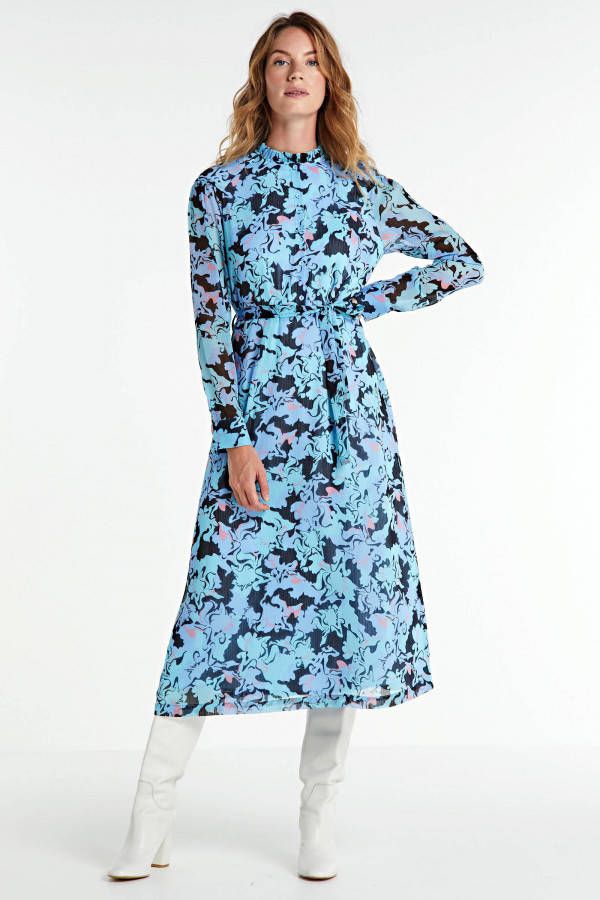 Manfield Dames Witte leren hoge laarzen met hak - Foto 1