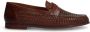 Manfield Heren Cognac leren loafers - Thumbnail 1