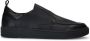 Manfield Heren Zwarte leren loafers - Thumbnail 1