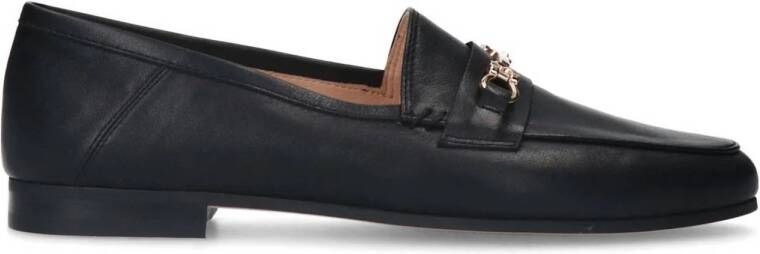 Manfield leren loafers zwart