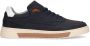 Manfield Heren Donkerblauwe nubuck sneakers - Thumbnail 1