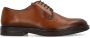 Manfield Heren Cognac leren veterschoenen - Thumbnail 1