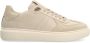 Manfield Heren Grijze leren sneakers - Thumbnail 1