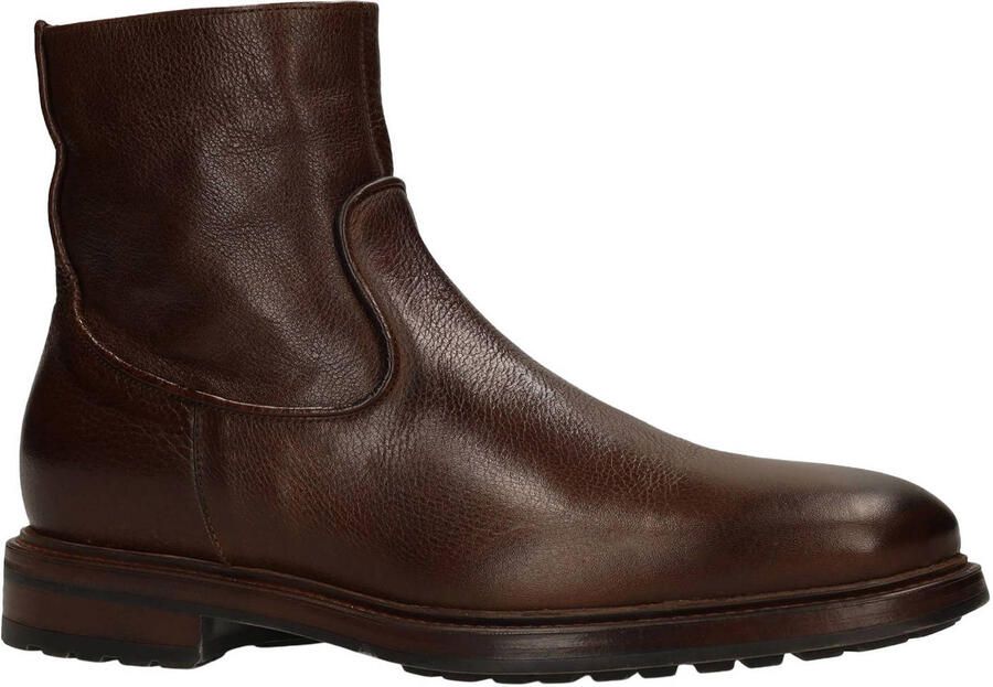 Manfield Black Label leren enkelboots bruin - Foto 3