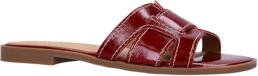 Manfield lak slippers bordeaux - Foto 3