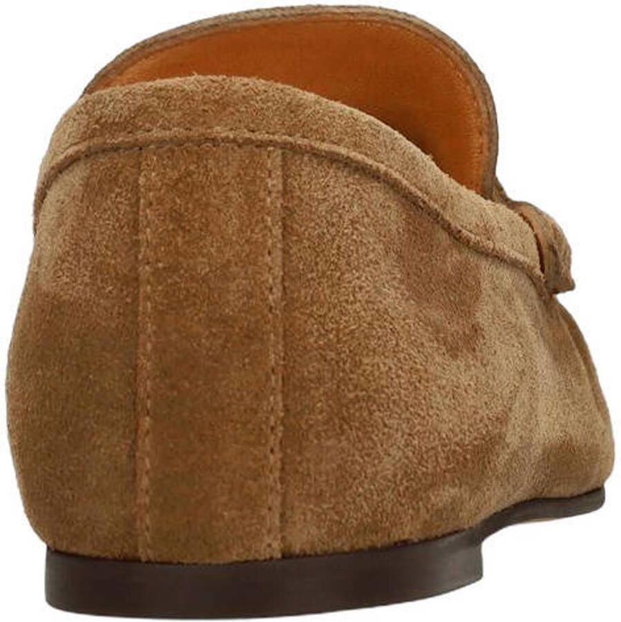 Manfield Dames Cognac suède loafers - Foto 2