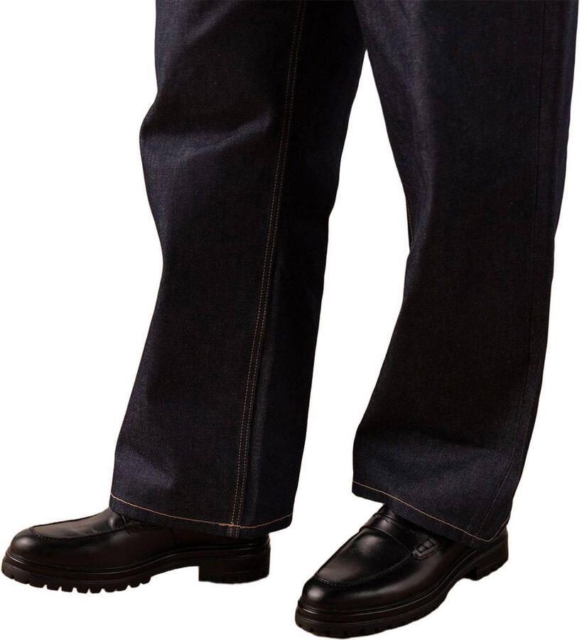 Manfield Heren Zwarte leren loafers - Foto 2