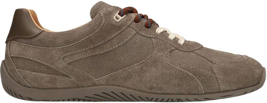 Manfield Heren Beige suède sneakers