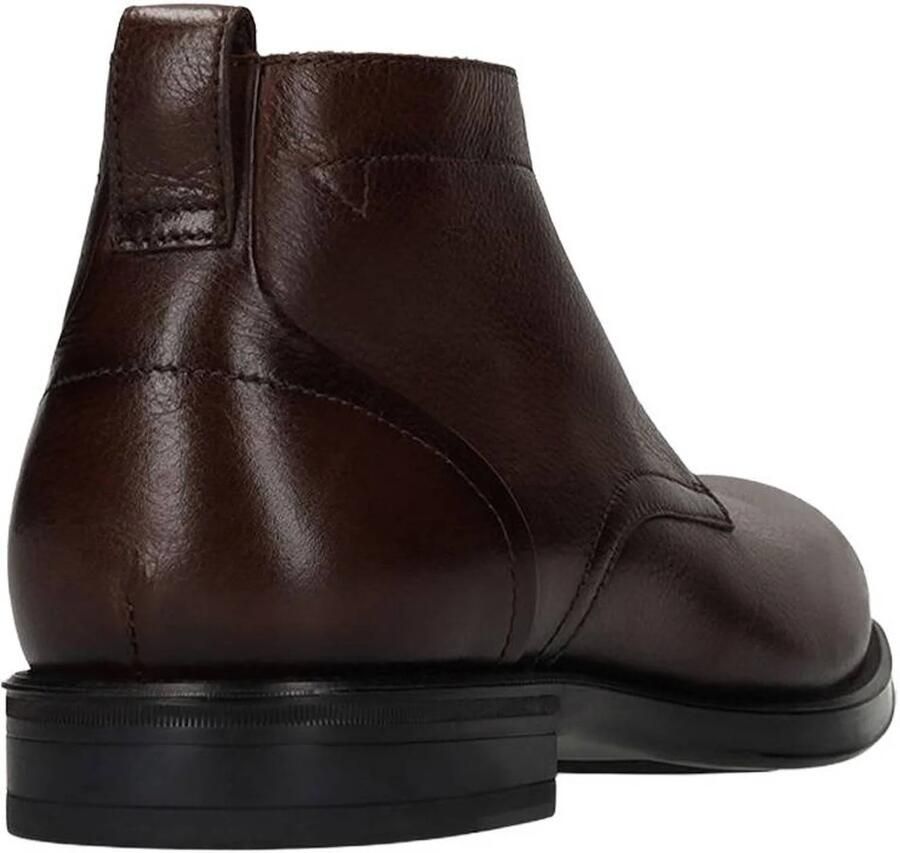 Manfield Heren Bruine leren veterschoenen - Foto 2
