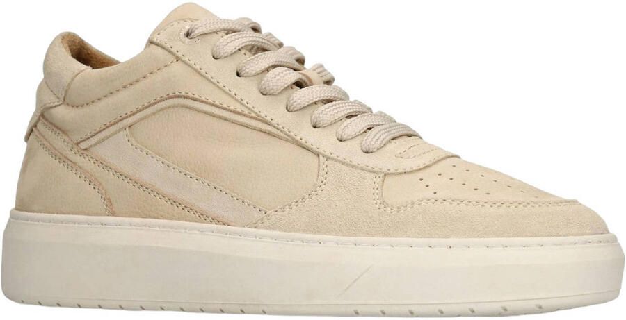 Manfield Heren Beige nubuck sneakers - Foto 3