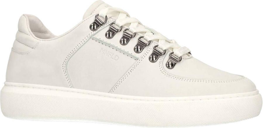Manfield Heren Off white nubuck sneakers - Foto 2