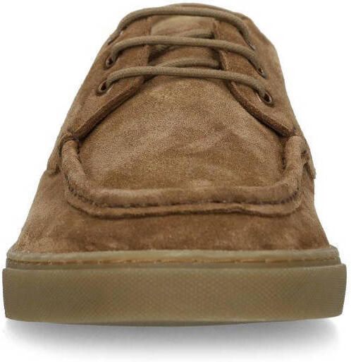 Manfield Heren Beige suède bootschoenen - Foto 3