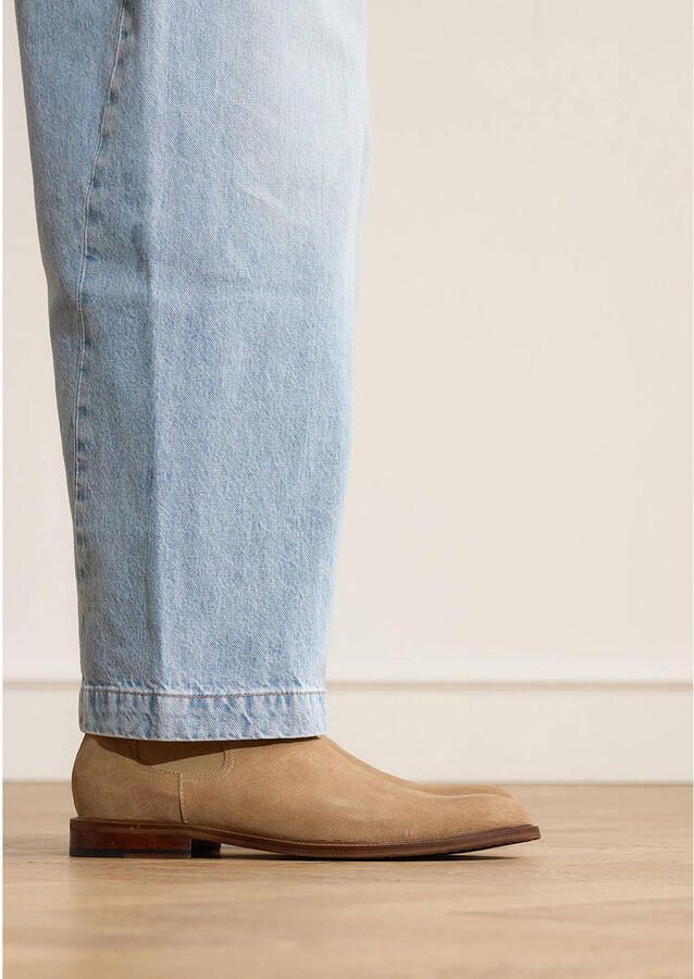 Manfield suède chelsea boots beige - Foto 2