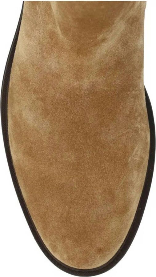 Manfield Heren Taupe suède chelsea boots - Foto 3