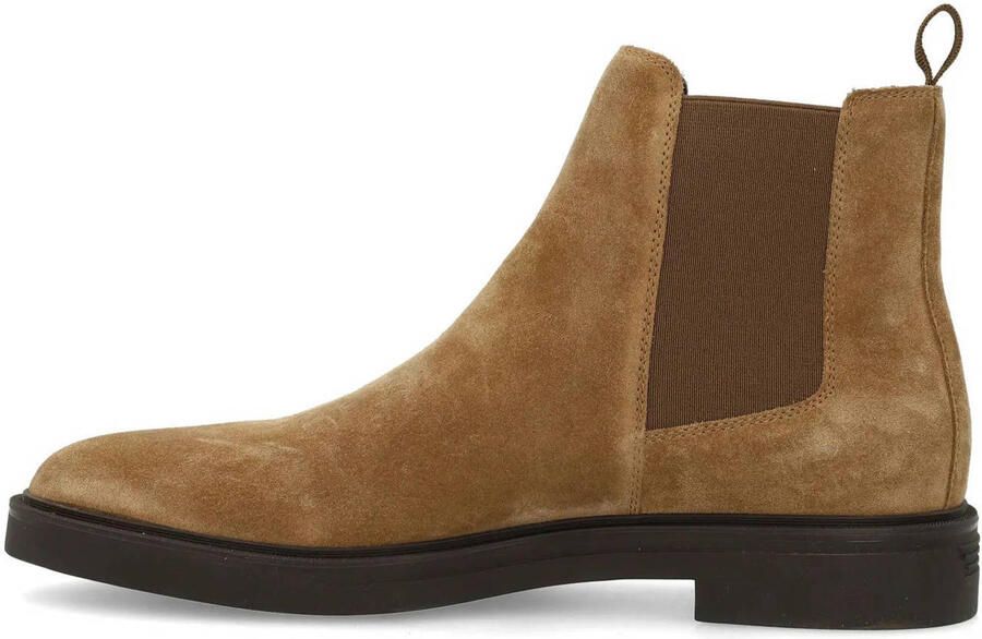 Manfield Heren Taupe suède chelsea boots - Foto 2
