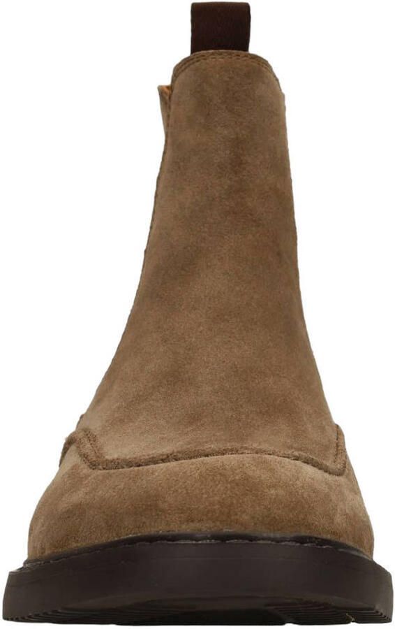 Manfield Heren Taupe suède chelsea boots - Foto 3