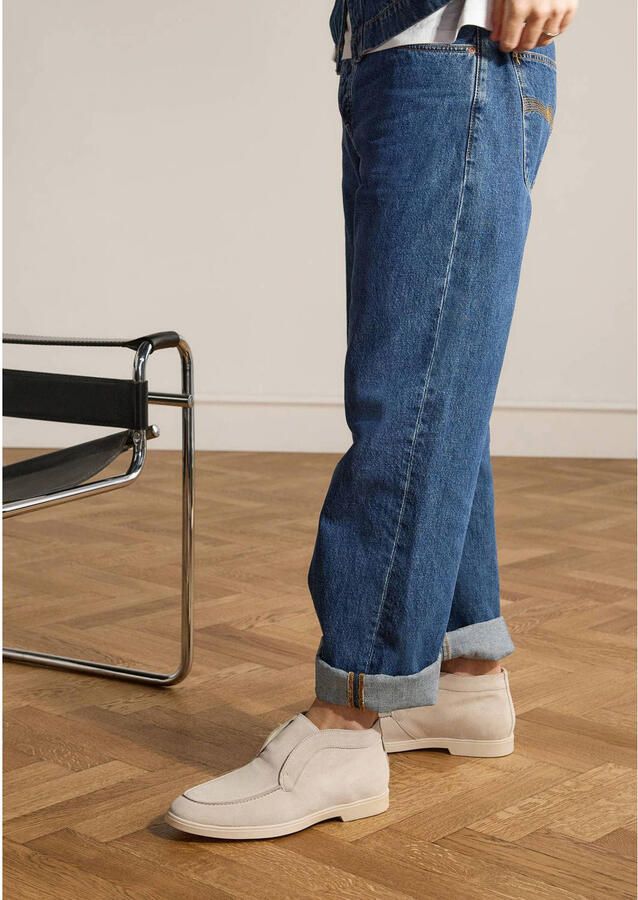 Manfield Heren Beige suède loafers - Foto 2