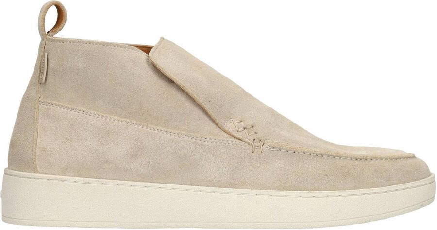 Manfield Heren Beige suède boots