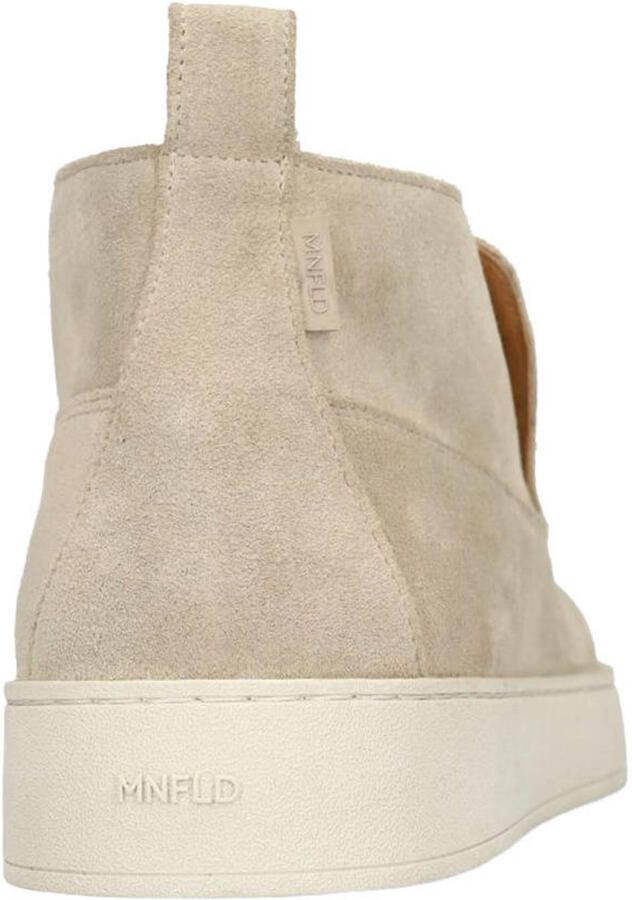 Manfield Heren Beige suède boots - Foto 3