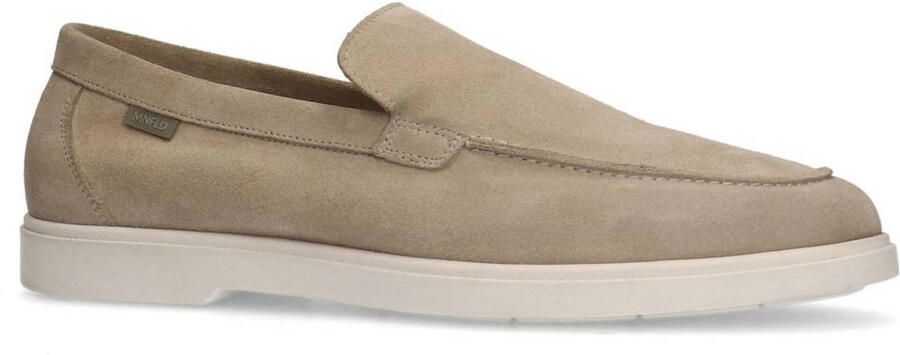 Manfield Heren Beige suède loafers - Foto 2