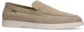 Manfield Heren Beige suède loafers - Beige