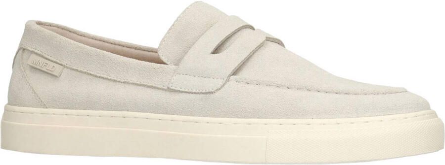Manfield Heren Beige suède loafers - Foto 3