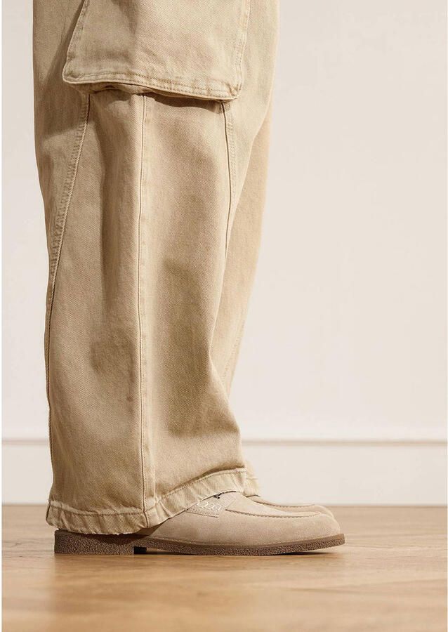 Manfield Heren Beige suède loafers - Foto 2