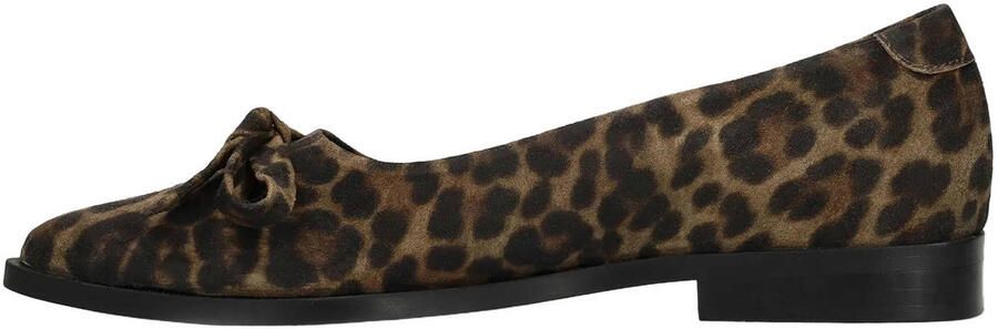 Manfield Dames Leopard suède loafers - Foto 4