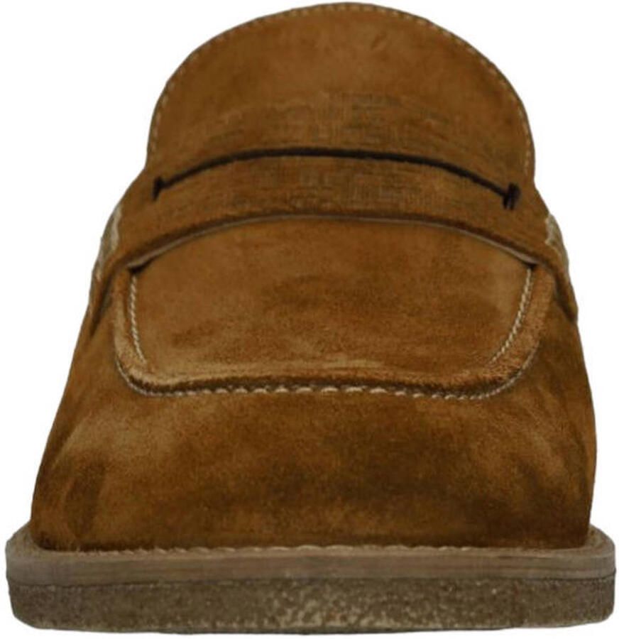 Manfield Heren Bruine suède loafers - Foto 2