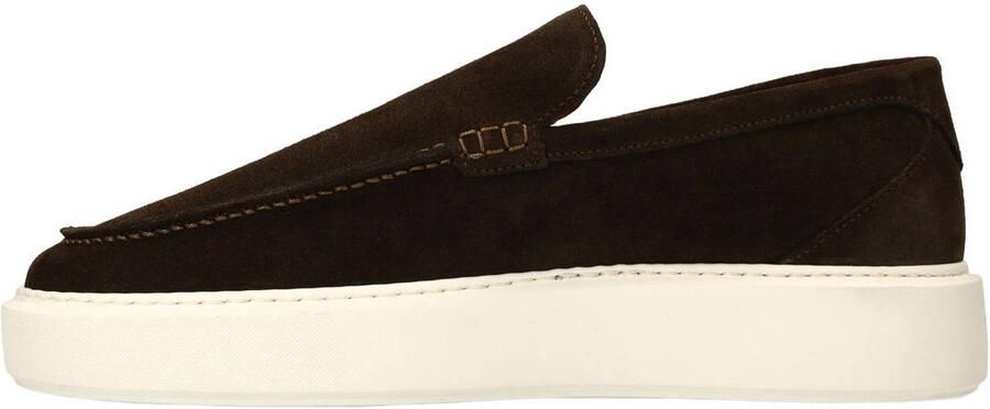 Manfield Heren Bruine suède loafers - Foto 2