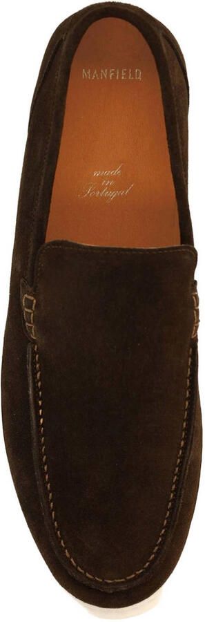 Manfield Heren Bruine suède loafers - Foto 3