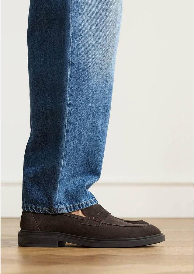 Manfield Heren Bruine suède loafers - Foto 3